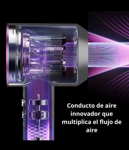 Secador de pelo profesional con cabezales imantados